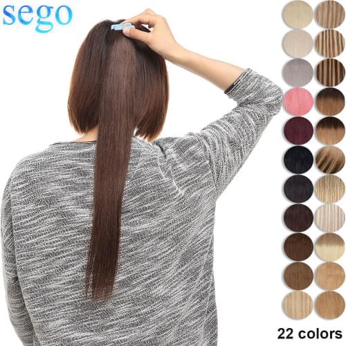 Sego Hair For Tape Extensions