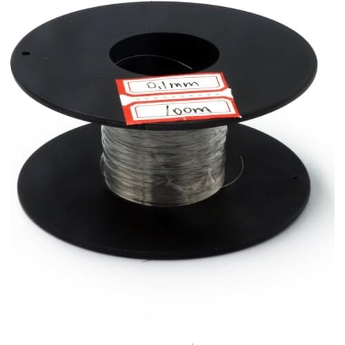 0.1mm hard condition Bright Smooth Surface 100 meters SS304 Stainless Steel with Wire Spools