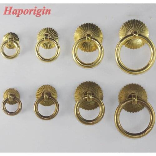 3pcs Door Pulls Antique Kitchen Cabinet Drawer Handles Chienes Furniture Cabinet Knobs Vintage Closet Cupbord Cabinet Pulls