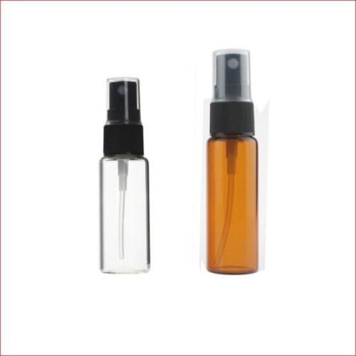 5/10/15/20ml Refillable Portable Perfume Glass Bottle Travel Empty Spray Atomizer Cosmetic Packaging Container clean/amber