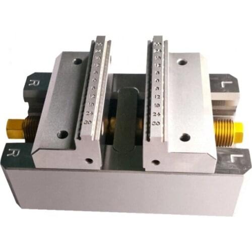 5 axis cnc 4th axis rotary table power clamp machine vice jaws