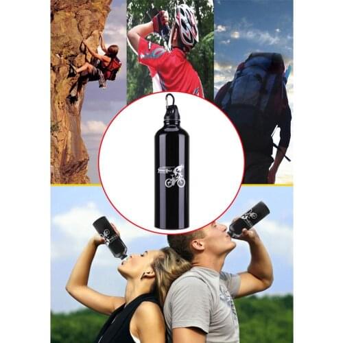 750ML Mountain Bike Bicycle Cycling Water Drink Bottle Aluminium Alloy Bicycle Water Thermal Insulation Drinkware