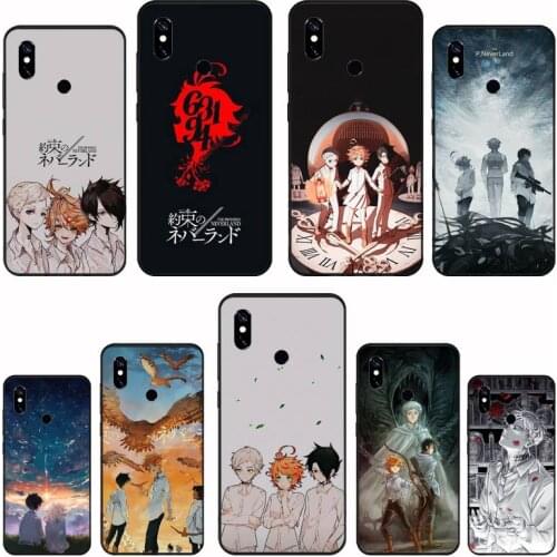 Anime The Promised Neverland Phone Case For Xiaomi Redmi 4x 5 plus 6A 7 7A 8 mi8 8lite 9 note 4 5 7 8 pro