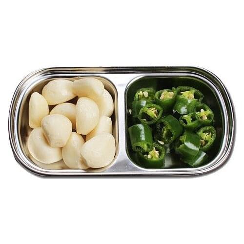 BBQ sauces double grills dip stainless steel vinegar picnic dishes