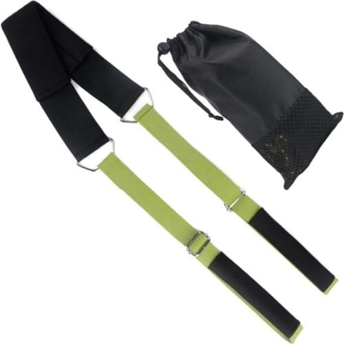 Door Flexibility Stretching Leg Stretcher Strap for Ballet Cheer Dance Gymnastics Trainer Yoga Flexibility Leg Stretch belts2