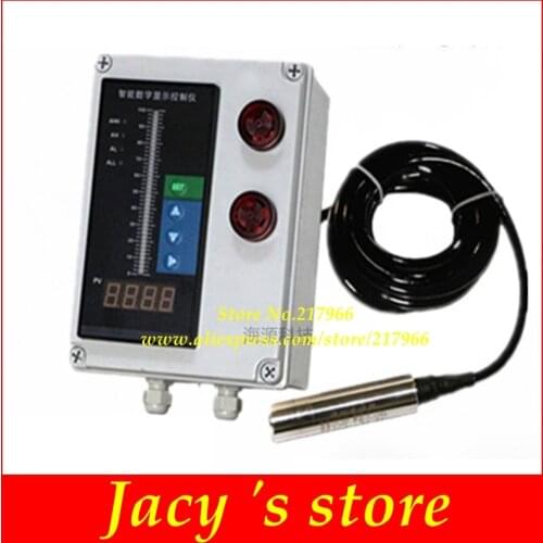 Integral Level Transmitter Level Sensor level Controller display Input Water Level Sensor 4-20MA 1m 2m 3m 4m 5m