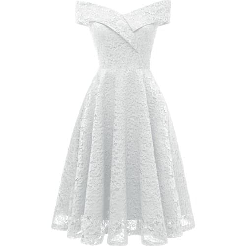 Summer Off Shoulder Plus Size Women Clothing Sexy Lace Sleeveless Dress Elegant Vestidos Long Maxi Formal White Party Dresses