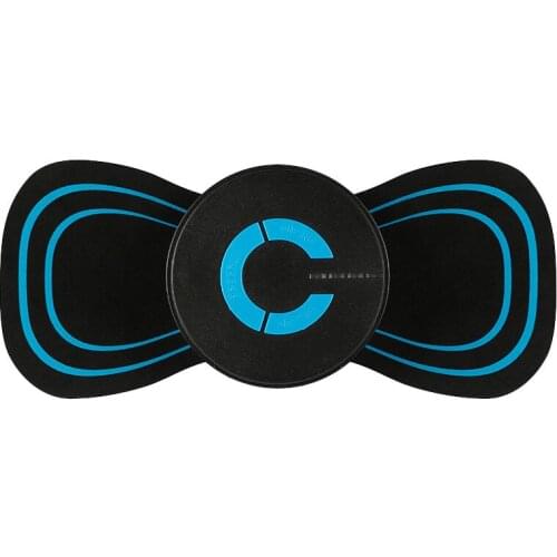 Portable 6 Modes Electric Cervical Spine Massage Patch Power Control Vibration Muscle Relaxation Pain Relief Shoulder Massager