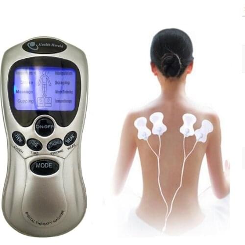 4 Electrode Health Care Tens Acupuncture Electric Therapy Massageador Machine Pulse Body Slimming Sculptor Massager Apparatus