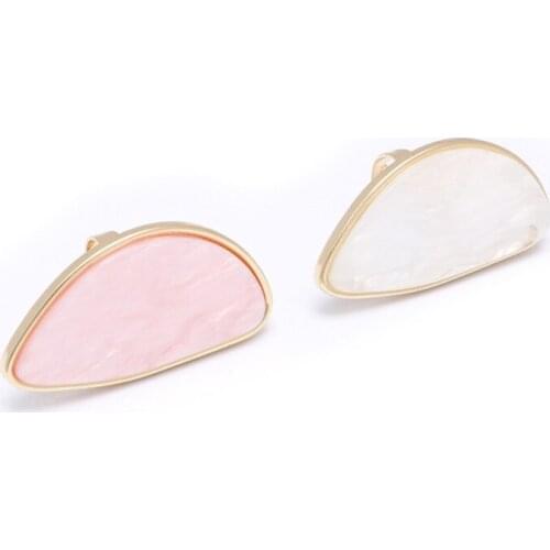 Fashion Woman Rings Acetate Plate The Adjustable Ring Oval Acrylic Resin Geometry Rings Trendy Geometric Wedding Bands Rings