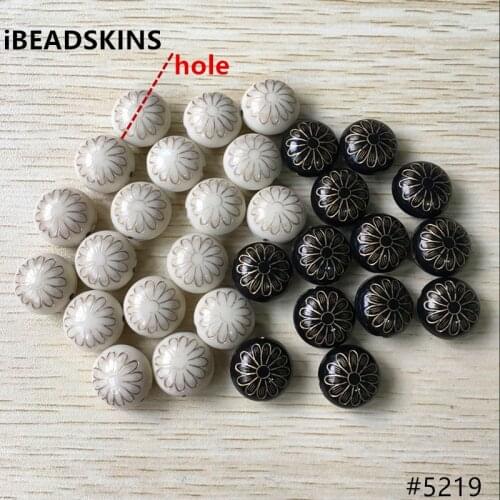 New arrival! (choose color) 16mm 320pcs/lot Acrylic oblate shape antique style Beads for Jewelry DIY #5219(Design as shown)