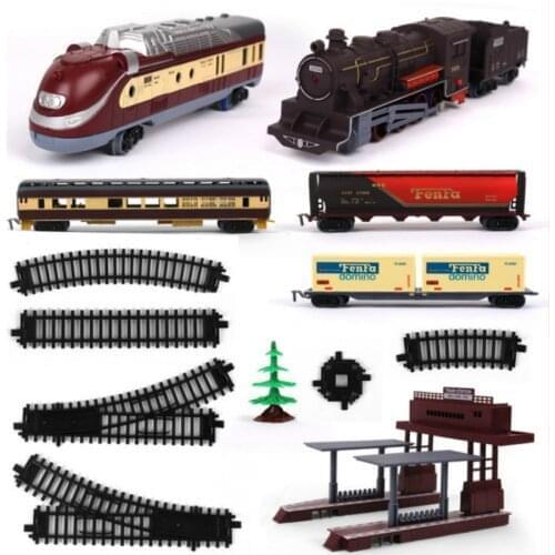 Plastic Train Container Railroad Layout General Train Accessories Tanker Freight Car Coal Carriage Passager Car