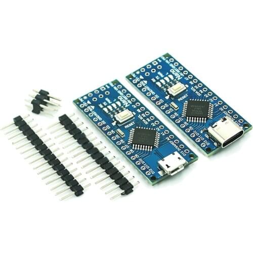 Type-C / Micro USB CH340 Nano 3.0 ATmega328P Controller Board Compatible For Arduino Nano CH340 USB Driver Nano V3.0 ATmega328