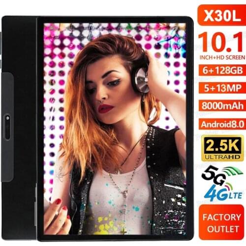 Sale!High Version 4G LTE 5G Wifi Tablets PC 10 Inch Andriod 8.0 1920*1200 Deca Core MTK6797 6GB RAM 128GB ROM Type-C GPS Netflix
