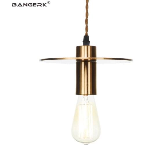 Nordic Design Modern Pendant Light LED Edison Loft Decor Iron Adjust Hanging Lamp For Dining Room Bedroom Home Lighting Fixture