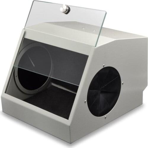 Dental sandblasting sandblast dust box Dental Equipment clinic Dust Collector Vacuum Dust Extractor Box Lapping Protector