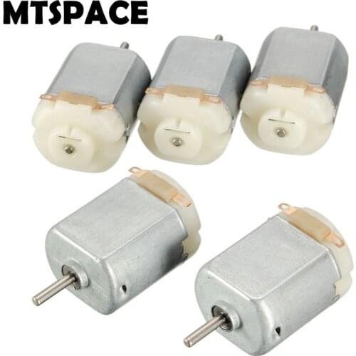 MTSPACE High Quality 5pcs/Set DC 3V Mini Motor for DIY Remote Control Toy Car Robot 18000rmp/Minute 20x15x25mm