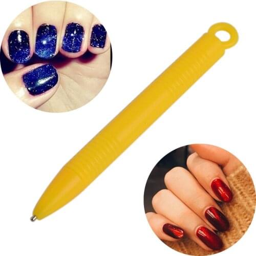 1pc Magnet Pen Magnetic Stick Cat Eye Polish Manicure Gel Tips Nails Drawing Painting Dotting Nail Art Tool Manicure DIY Tools