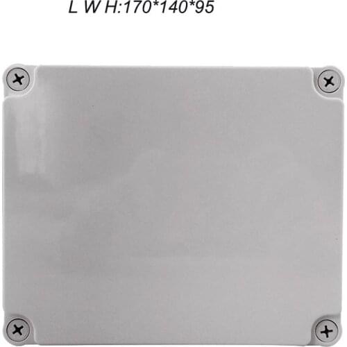 170*140*95mm Plastic Box case outdoor Waterproof Junction boxes electrical connection CE Standard Electric IP67 Line Connector