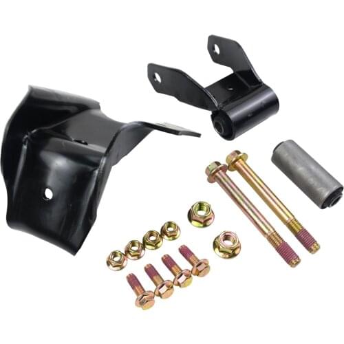 AP03 Rear Leaf Spring Shackle Bracket Hanger Kit for Ford F150 F250 F350 Bronco E0TZ5776A