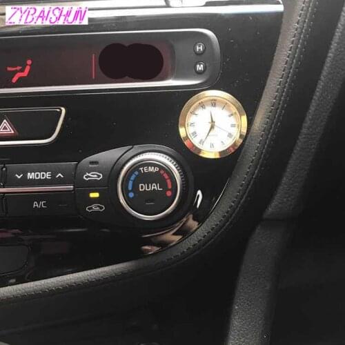 ZYBAISHUN Car Interior Clock Car Accessories for Hyundai ix35 iX45 iX25 i20 i30 Sonata,Verna,Solaris,Elantra,Accent,Veracruz