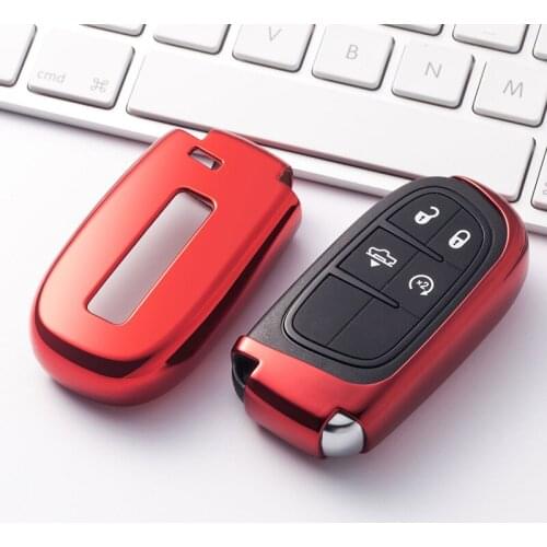 Tpu Car Key Cover Case For Dodge Ram 1500 Caliber Journey Nitro Challenger Charger Durango Caravan 2020 Key Holder Accessories