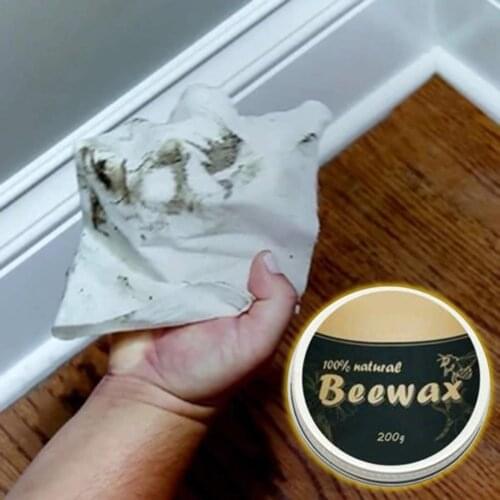 Home Polishing Beeswax Wood Seasoning Beewax Complete Solution Furniture Beeswax Care Cabinets Doors Waterproof Wax 20g/200g