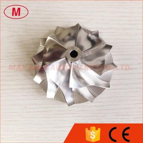 HX40 6+6 blades 59.95/86.01mm high performance turbo billet/milling/aluminum 2618 compressor wheel for 3590929