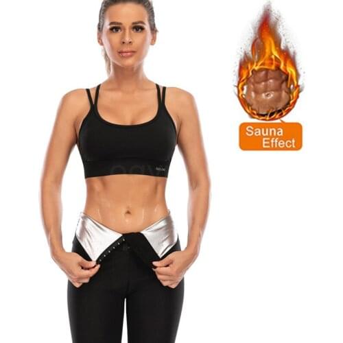 Body Shaper Set Sweat Sauna Pants Sauna Tops Slimming Pants Thermo Shapewear Shorts Waist Trainer Tummy Control