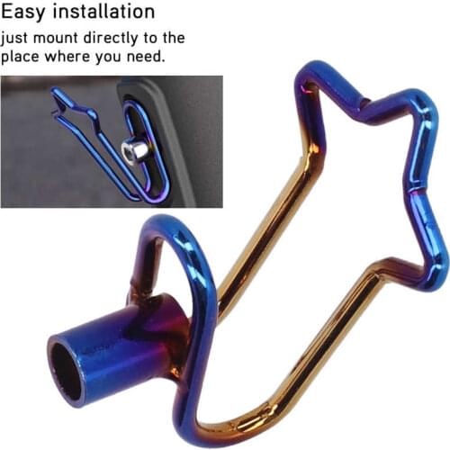 Stainless Steel Motorcycle Motorbike Helmet Holder Hook Display Rack Hanger Motorbike Scooter Accessory