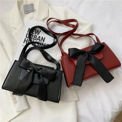 New Fashion Womens Bag Solid Color Women Flap FashionCrossbody Messenger Bag Small Square Bag Mobile Phone Handbag