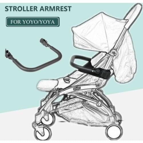 Newest Armrest Adjustable Bumper Bar Baby Stroller Accessories Fit Yoyo+/Yoya/Yuyu Babies Parms Safety Handrail Pushchair