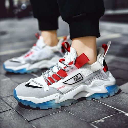 2021 New Breathable Mens Trainers Fashion Shoes For Men High Quality Casual Chunky Sneakers Trending Casuales Zapatos De Hombre