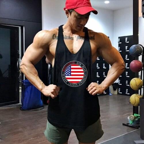 New Gym Workout Quick-drying Stretch Clothing Bodybuilding Mesh Mens Tank Top Singlets Fashion Sports Sleeveless Fitness Vest