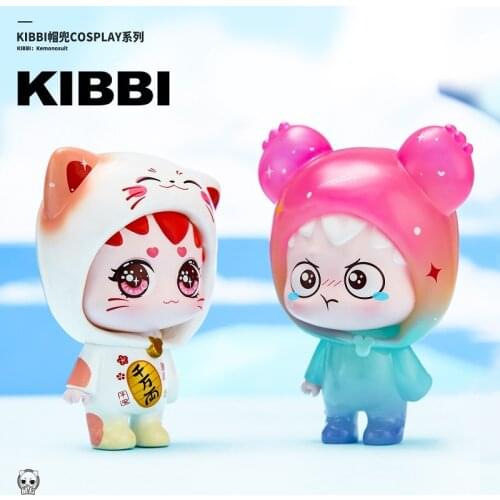 Original Kibbi Hood Cosplay Series Blind Box Toys Model Confirm Style Cute Anime Figure Gift Surprise Box