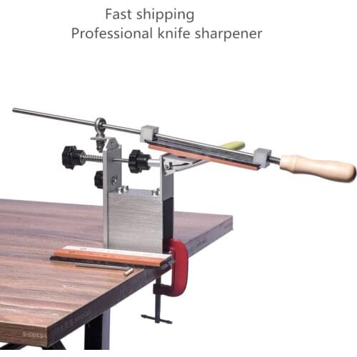 Kitchen knife sharpener system update professional pro lansky apex afilador cuchillo 3pcs whetstone