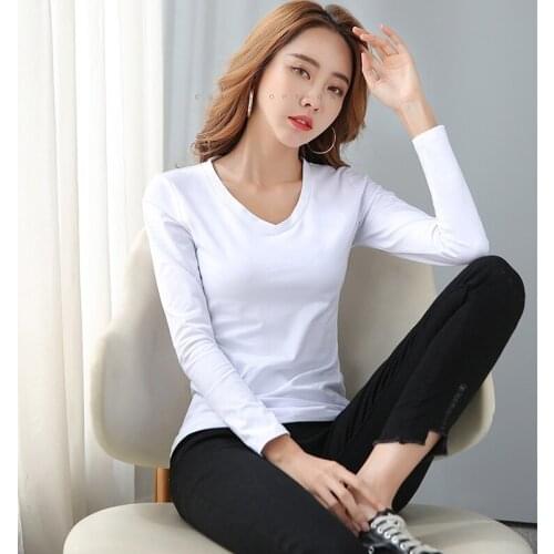 Женские однотонные футболки Soisansoi China At AliExpress