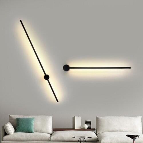 Modern Wall Lamp Nordic Minimalist Living Room Study Sofa Background Wall Light Bedroom Bedside Lamp Nordic Decor Home Wall Lamp