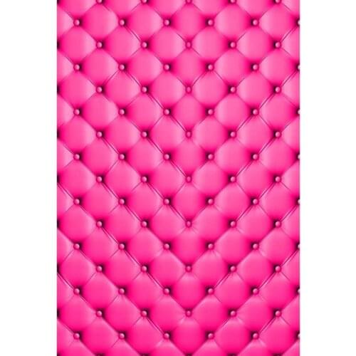 TR 8X8FT vinyl hot pink tufted headboard photography backdrop for holiday party photo studio portrait newborn baby backgrounds