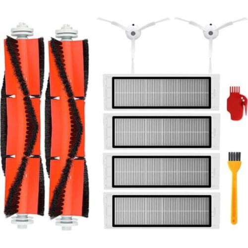 HEPA Filter Main Brush Side Brush Mop Cloth For Xiaomi 1S Roborock S6 S5 MAX S60 S65 S5 S50 E25 Vacuum Parts Accessories
