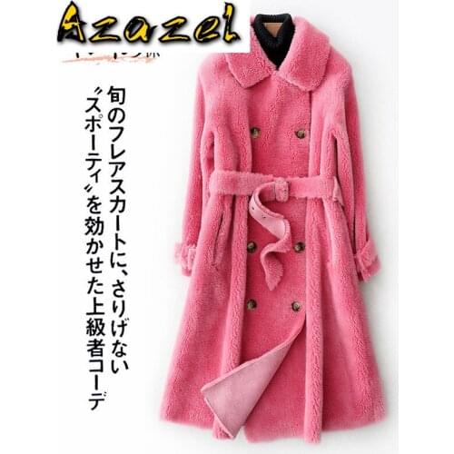 Real Fur Female Wool Jacket Autumn Winter Coat Women Clothes 2020 Sheep Shearling Tops Korean Vintage Abrigo Mujer ZT4678
