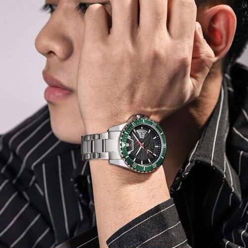 NAVIFORCE Top Brand Luxury Business Diver Watch Men Waterproof Male Date New Clock Watches Quartz Wristwatches Relogio Masculino