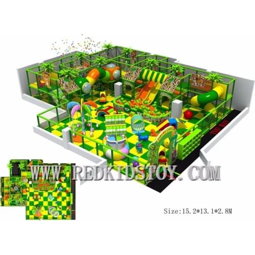 Exported to Romania CE Approved Quality Guaranteed Indoor Playground Structure 160922-A
