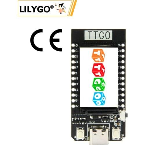 LILYGO® TTGO T-Display ESP32 WiFi And Bluetooth-Compatible Module Development Board 1.14 Inch LCD Control Board