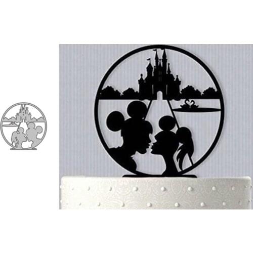 Metal Cutting Dies Couples for DIY Scrapbooking Album Paper Cards Decorative Crafts Embossing Die Cuts