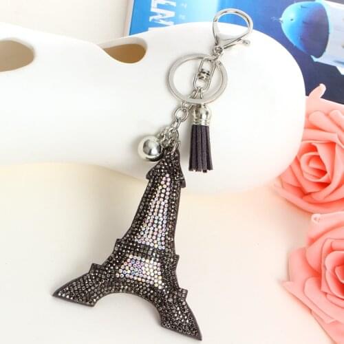 ZOSHI Fashion Metal Towel Pendant Leather Key Chains Rings Holder For Car Keyrings KeyChains For Man Women High Quality Gift