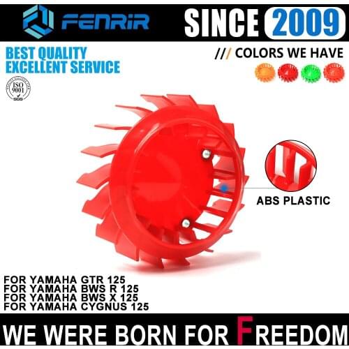 Motorcycle Decorative Rotate Fan Blade Radiator Protect Plastic Guard Wind Fan Cover for Yamaha BWSR125 BWSX125 CYGNUS125 GTR125