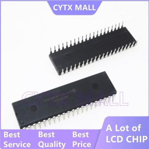 2PCS/LOT PIC16F877 PIC16F877A-I/P PIC16F877A 16F877 DIP-40 IC MCU 8BIT 14KB FLASH 40DIP