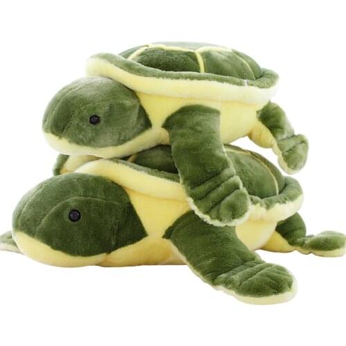 Plush Pillow Stuffed Cushion for Girls 35/45/55cm Plush Tortoise Toy Cute Turtle Vanlentines Day Gift