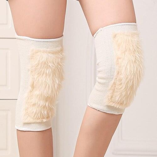 Durable Useful Winter Warm Solid Color Motorcycle Riding Health care Kneepad Leg Warmers For Women Ladies 2705